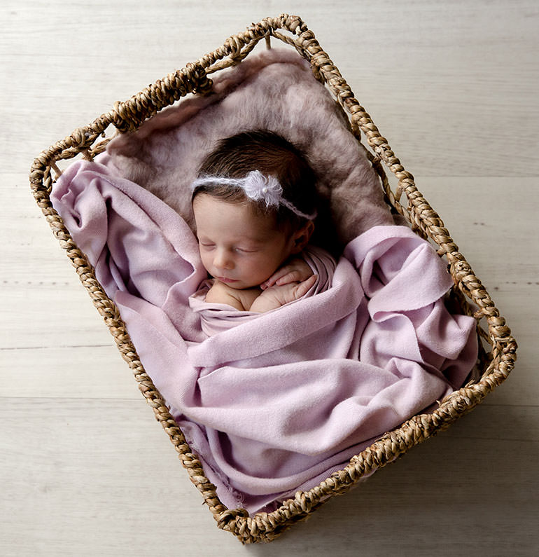 Purple baby styling - Newborn outfits for photoshoots